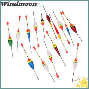 [Windmoon]🌟🌟【Hot Sale】🎈 1 5 10Pcs Promotion Fishing Floats Set Mix Size Color Foam Float Buoy Bobber For Fishing Accessories Fishing Gear Fishing Tackle