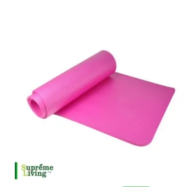 Matras Yoga Mat NBR 10mm gym Karpet Senam Yoga mat Anti Slip FREE TAS
