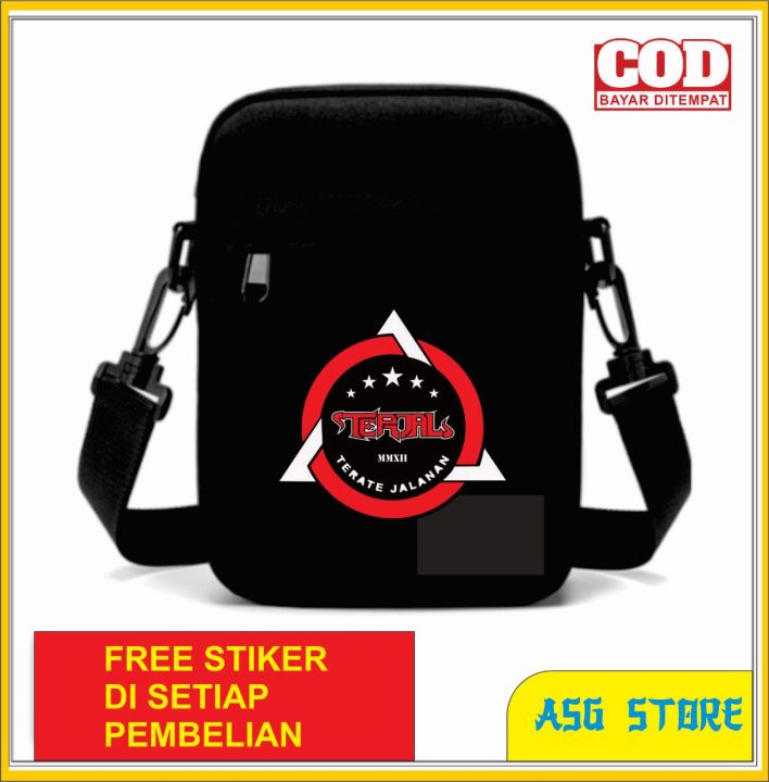 Tas Slinbag Logo Terjal PSHT Tas Slempang Terjal PSHT