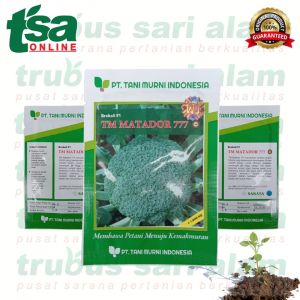 TM Matador 777 - isi -+1000 biji - Benih Brokoli F1 Unggul Hibrida (bisa COD) - ORIGINAL Tani Murni