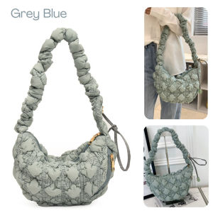 Tas Selempang Besar Awan Puff Bubble Sling Bag Wanita Nylon Warna JCPBG05