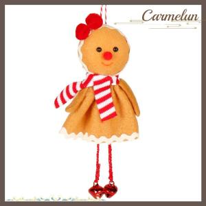 [Carmelun] เครื่องประดับมนุษย์ขนมปังขิงสำหรับต้นคริสต์มาสรูปแกะสลักขนมปังขิงสำหรับตกแต่งต้นคริสต์มาส