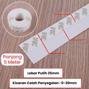 Seal Penutup Celah Bawah Pintu dan Jendela Door Bottom Seal Anti Debu dan Serangga