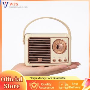 Mini Retro Bluetooth Speaker HM11 Wireless Portable Stereo with Deep Bass and Long Battery Life for Outdoor Activities