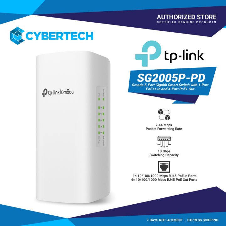TP-Link Omada SG2005P-PD 5ポートギガビットスマート