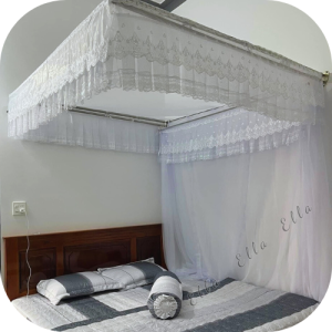 ̣̣̣̣̣(KHÔNG KÈM KHUNG) Màn ( Mùng) Khung Vuông Ren Lạnh Ella Cao Cấp Bền Đẹp Chắc Chắn
