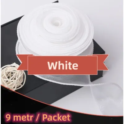 4cm Fishtail Yarn Reben untuk pembungkusan Hadiah Perkahwinan Goodies Beg