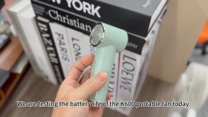 K600 Mini high-speed handheld fan portable mini fan powerful wind pocket rechargeable fan USB