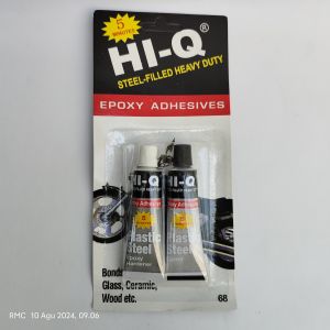 PLASTIC STEEL HI-Q 48 GRAM LEM EPOXY LEM BESI SERBA GUNA