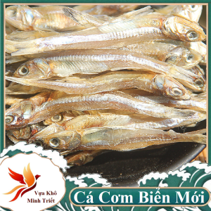 KHÔ CÁ CƠM SIÊU GIÒN 500GR  KHÔ CÁ CƠM -VỰA KHÔ MINH TRIẾT GIÀU CANXI. DINH DƯỠNG