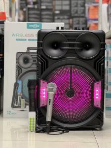 ลำโพงบลูทูธ รุ่นGTS-2069 ดอก12นิ้ว แถมไมค์ลอย/ไมค์สาย/รีโมท รองรับAUX TF USB ปรับเบสและแอคโค่ได้🌹🍒