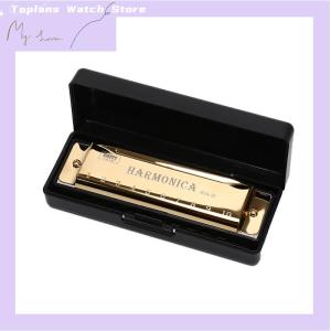 [Toplans]💖[HOT SALE]🎈🎈 10 Hole Harmonica Mouth Organ Puzzle Musical Instrument Beginner Teaching