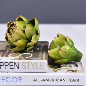 JPTD artificial plant flower home kitchen faux fruit home decorations faux artichokes artificial artichoke artificial decorations