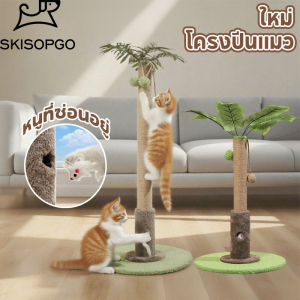 SKISOPGO COD คอนโดแมวต้นไม้ ต้นไม้ใหญ่โครงปีนแมว กรอบปีนแมว ลับเล็บแมว ของเล่นแมว cat tree ซ่อนเร้น เซอร์ไพรส์