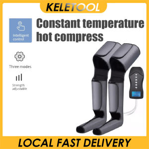 Air Pressure Leg Foot Massager 360° Rotable Wireless Portable Airbag Thigh Muscle Massager Circulation health care Therapy Shiatsu Calf with Controller