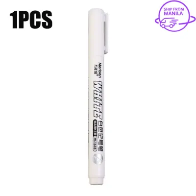 [MORLY] 1.5mm White Marker Pen Waterproof Permanent Oily Marker for Tire Painting Graffiti Drawing Supplies