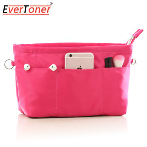 Túi Đựng Đồ Chèn Túi Xách Ví Đựng Đồ Túi Đựng Mỹ Phẩm Nylon Dung Tích Lớn Túi Hoàn Thiện Di Động Bên Trong Túi