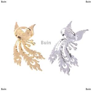 [COD] Buin Luxury Phoenix Rings For Men Women Engagement Wedding Ring Bride Jewelry Chinese Style Ring Gifts