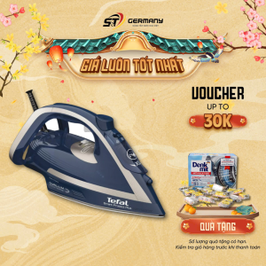 Bàn là hơi nước TEFAL FV6872E0 Smart Protect Plus nội địa Đức Bàn ủi công suất 2800W made in France GermanySnT 20094