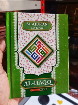 Al-Quran & Tajwid HVS Kecil A6 HC Cahaya Motif Cantik Murah Sovenir Kado