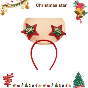 Retail Ministry Pawfect Square Christmas Headbands Xmas Decoration Hairband Christmas Party Supplies Headband