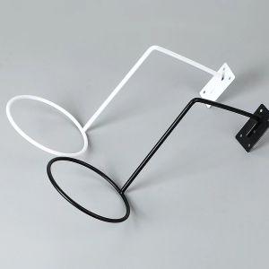 Helmet Hanger Wall Mount Display Rack Storage Household Wrought Iron Clothing and Hat Storage Rack