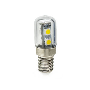 10Pcs 1W E14 E12 E17 LED Bulbs Cooker Hood Refrigerator Freezer 5050smd 220v White Lights For Refrigerators For Freezer Lighting Sewing Machine Replace Halogen Bulb Home Mini