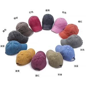Z35 Cross-border washed cotton printed hat vintage outdoor sports dad hat for men 250 Anniversary baseball cap