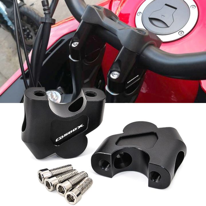 Rehausseur De Guidon Moto Qiilu | 28mm | Aluminium | Pour Guidon 7/8" | VTT, Quad, Street | Argent
