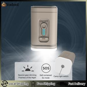 【Vodool】Camping Light Electric Air Pump 1200mAh Handheld Air Compressor 4000Pa USB Rechargeable for Inflatable Cushions Air Beds
