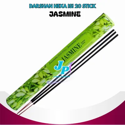 Dupa Hio JASMINE Hexa Kecil isi 20 Batang Stick By Darshan India Pengharum Ruangan Aromatherapy