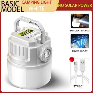 Solar Recharged Emergency light multi-scene waterproof Camping light outdoor tent lamp LED Bulb