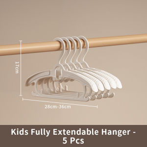 Citylife Adjustable Kids Clothes Hanger 4 Sizes Anti Slip Stackable Baby Clothing Hanger For 0-18