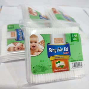 Combo 12 gói gòn ráy tai bé Lovely B168.