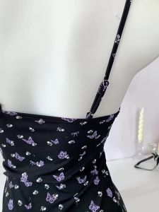HT187b Váy ngủ cotton co dãn kèm ĐỆM LÓTđồ ngủ ôm body cute dễ thương gợi cảm HT187b