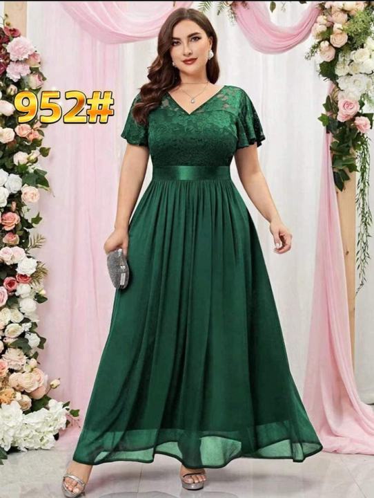 Lazada formal dress plus size best sale