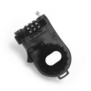 Helmet Lock Anti Theft Retractable Combination Lock Electric Car Helmet Lock Steel Wire Cable Lock