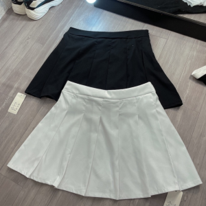 Chân váy bigsize nữ xếp ly  cạp cao có lót quần và khoá kéo bên trong- CV10