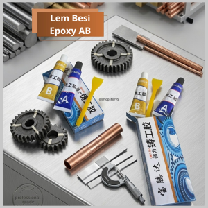 Lem Kastol Epoxy Ab 20g Lem Kuat Penambal Besi Radiator Steel Metal Anti Bocor Serbaguna