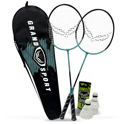 GRAND SPORT : ไม้แบดมินตันST คู่ GS#Black Magic รหัส : 372216