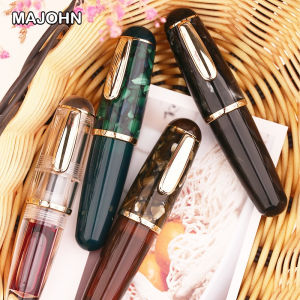 MAJOHN Q1 Bút Máy Ngắn Dễ Thương Sổ Tay Bút Nhọn Tốt Viết Bút Nhỏ Béo Văn Phòng Phẩm Đồ Dùng Học Tập Văn Phòng2026