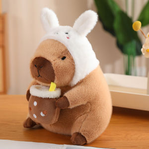 Guinea Pig Plush Toy Doll Cute Sleep Pillow Cushion Detachable Small Turtle Backpack Kids Birthday Gift