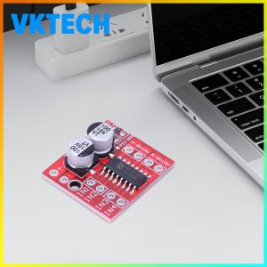 [Vktech] L298N DC Motor Driver Module Two Channel Mini DC Motor Drive Controller Module Reversing PWM Speed Electronic Components