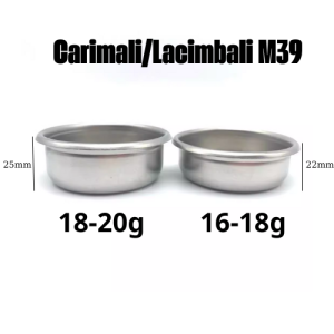 Chén lọc (Filter Basket ) máy pha cà phê Carimali Lacimbali M39 - Giỏ lọc cho tay pha máy cà phê carimali Lacimbali M39