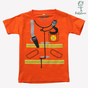 Kaos Anak Laki Laki Seri Profesi Damkar Pemadam Kebakaran Anak Balita 1-6 Tahun