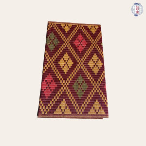 เสื่อพลาสติก ลายข้าวหลามตัด ยาว 2 เมตร สีคลาสสิก ทนทาน ใช้งานได้นาน (ขนาด90x200ซม.) - โรงทอเสื่อ