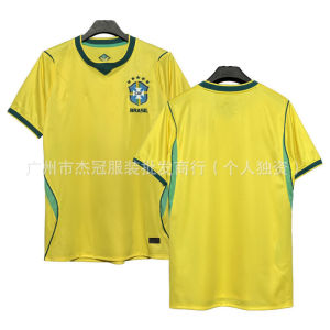 New Brazil National Team World Cup Soccer Jerseys Home and Away Short-Sleeve T-Shirts for Wholesale
