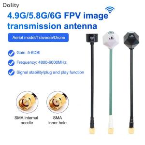 🎁【Special price】Dolity V2เสาอากาศ2.4dBi SMA 5.8GHz lhcp RP sma rhcp sma rhcp SMA 150มม. สำหรับ FPV