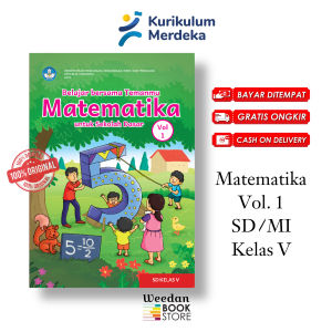 [ Resmi Diknas ] Buku Paket Pelajaran Siswa Kelas 5 SD Kurikulum Merdeka Kurmer
