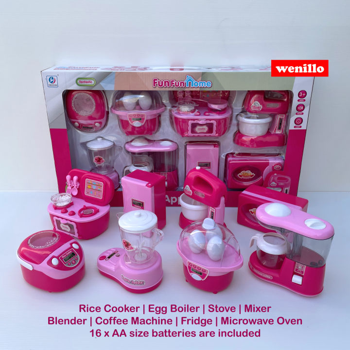 Mini home appliances clearance kitchen cooking toys